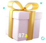 Receba seus bônus de boas-vindas no 87a